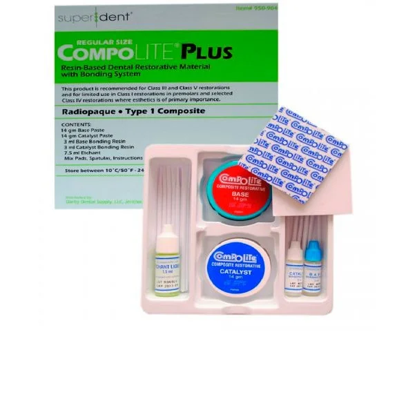 COMPOLITE PLUS / КОМПОЛАЙТ ПЛЮС / ХИМИЧЕСКИЙ КОМПОЗИТ / 14ГР+14ГР / SUPER-DENT