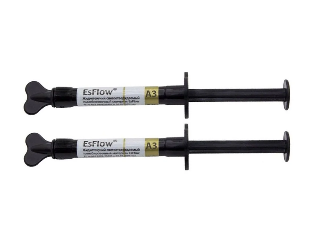 ESFLOW А3 / 2 х 2г / ЖИДКОТЕКУЧИЙ КОМПОЗИТ СВЕТОВОГО ОТВЕРЖДЕНИЯ / SPIDENT
