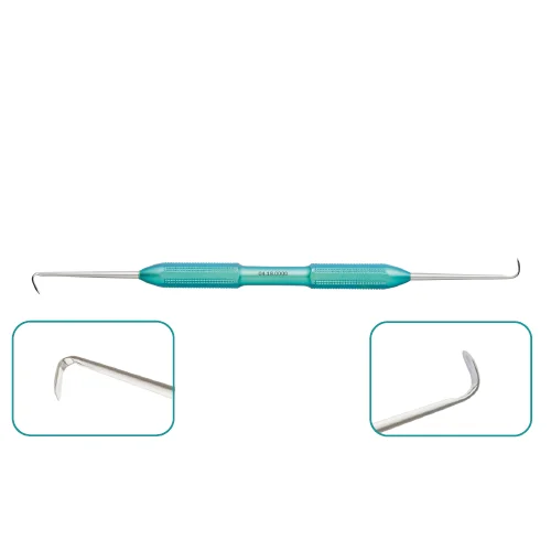 Кюрета для синус-лифтинга, титановая рукоятка, общая длина 178 мм, арт: 04.18.0000