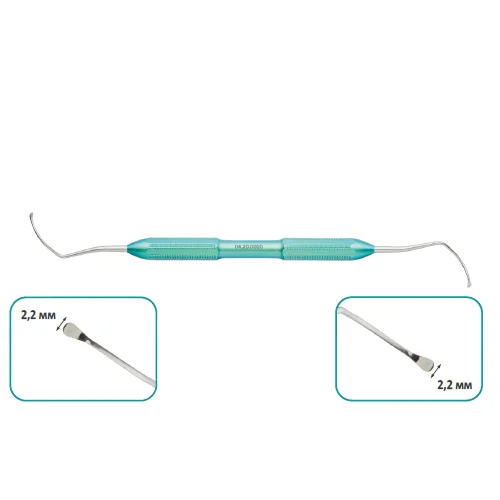 Кюрета для синус-лифтинга, титановая рукоятка, общая длина 178 мм, арт: 04.20.0000