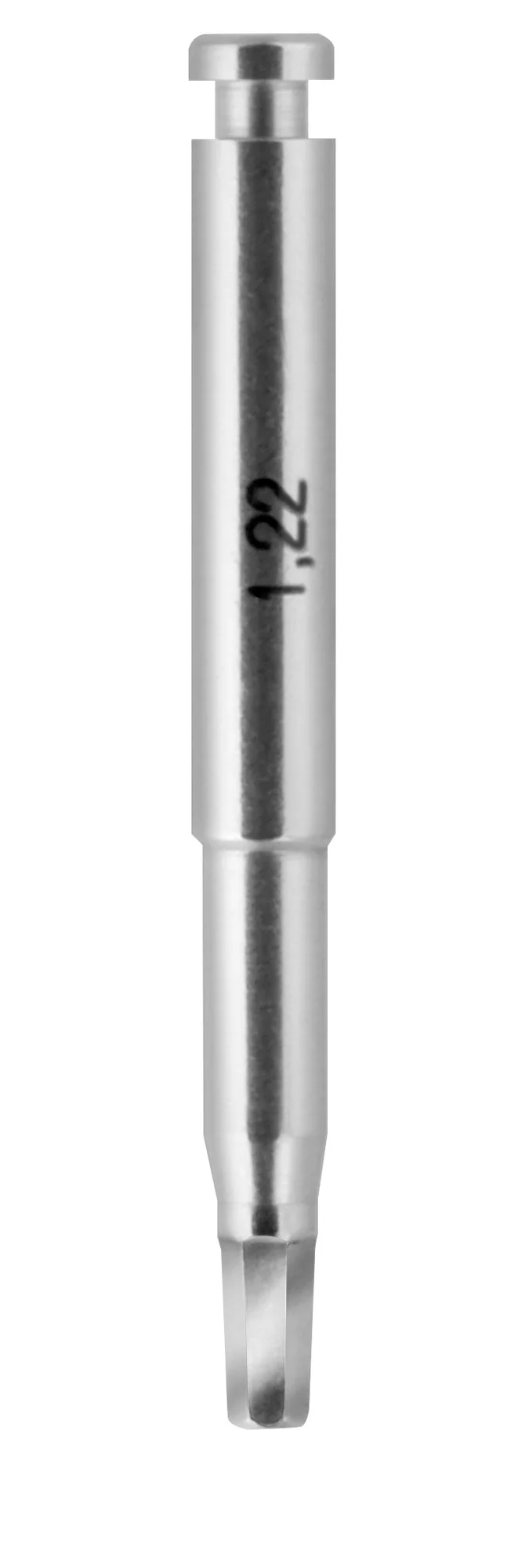 Машинная плоская отвертка FRIADENT ширина шлица 2.0 мм, короткая, арт: 46-5712