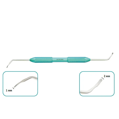 Пакер стоматологический, титановая рукоятка, общая длина 178 мм, арт: 04.06.0000