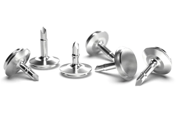 Пины безударные Эндокарбон для фиксации мембран, размер пина: 2,0 мм., 5шт., арт: PSu-01-20/5