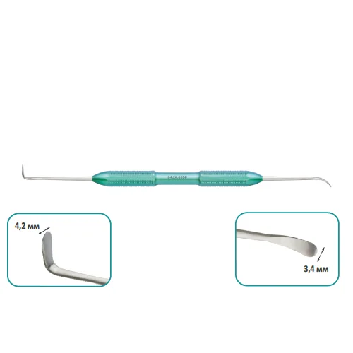 Распатор, титановая рукоятка, общая длина 178 мм, арт: 04.26.0000