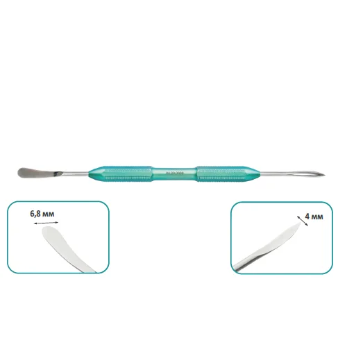 Распатор, титановая рукоятка, общая длина 178 мм, арт: 04.29.0000