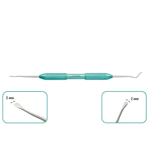 Распатор туннельный, титановая рукоятка, общая длина 178 мм, арт: 04.28.0000