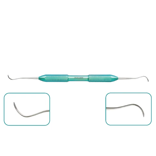 Скалер парадонтологический, титановая рукоятка, общая длина 178 мм, арт: 04.03.0000