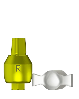 Слепочный трансфер для закрытой ложки, включая винт абатмента и колпачок позиционирующий, D 5,7