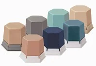 Воск стоматологический для изготовления зубных протезов: Воск моделировочный синий, прозрачный GEO Classic, 75 г., арт: 497-1200