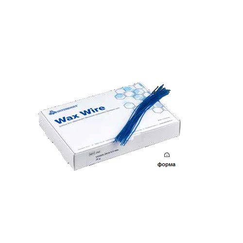 Восковые зуботехнические профили, 1,8х1,3 мм, ТВЁРДЫЙ, цвет ЗЕЛЁНЫЙ, в упаковках по 25 гр., арт: 221H